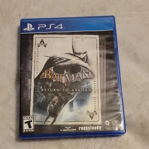 Batman Return To Arkham Ps4